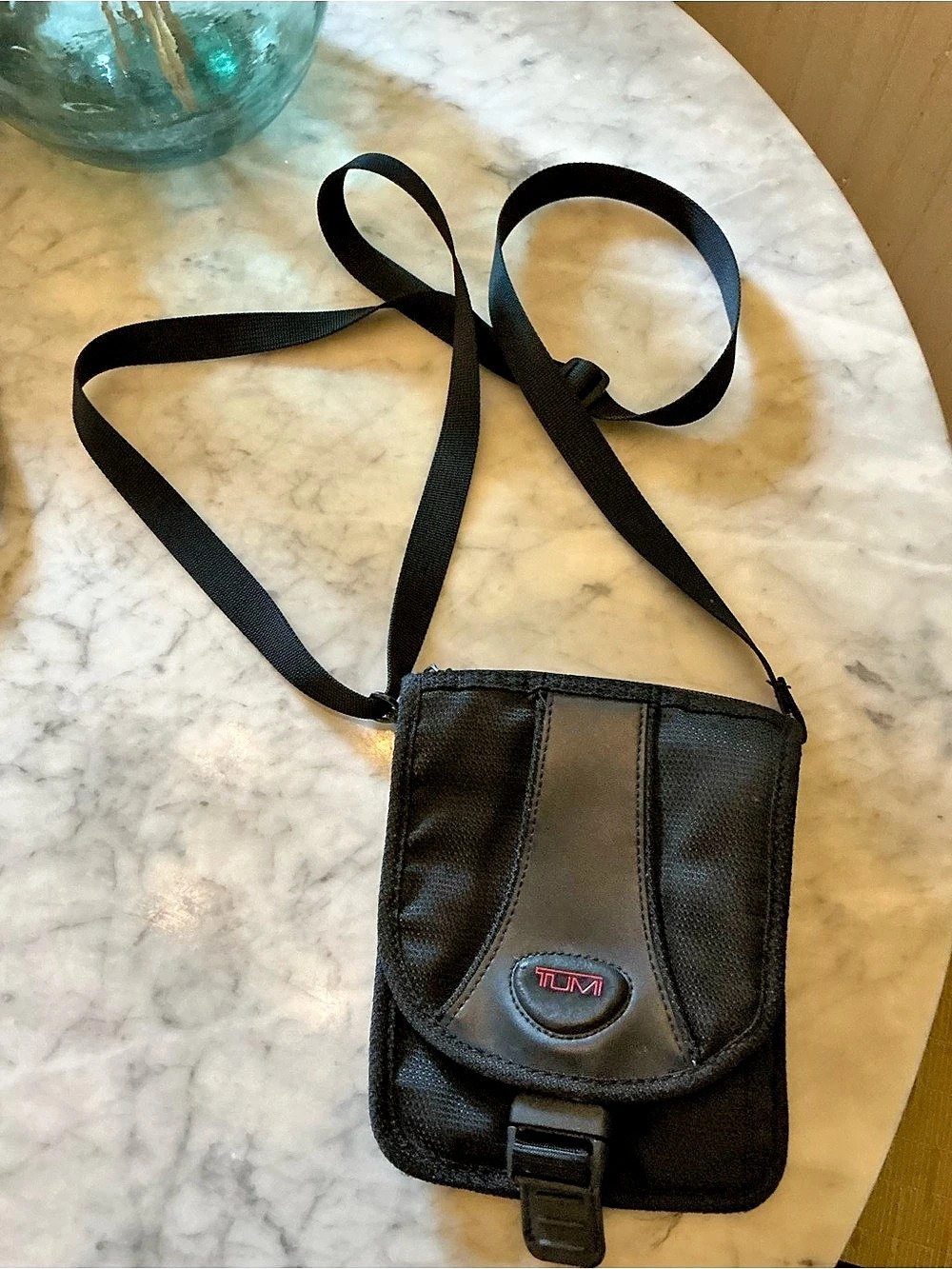TUMI Crossbody Belt Bag in Black